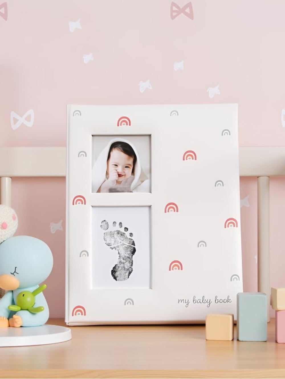 Baby Keepsake Book and Milestone Discs